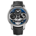 Girard-Perregaux Cosmos 47 mm Blue Dial Titanium    Leather Strap 99292-21-3092-5CC