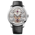 Girard-Perregaux La Esmeralda Tourbillon 44 mm Transparent Dial 18K White Gold   Leather Strap 99275-53-000-BA6E