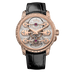 Girard-Perregaux La Esmeralda Tourbillon „A Secret“ 44 mm Transparent Dial 18K Pink Gold   Leather Strap 99276-52-000-BA6E
