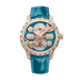 Girard-Perregaux La Esmeralda Tourbillon "A Secret" Eternity Edition 43 mm Transparent Dial 18K Pink Gold   Leather Strap 99274-52-3131-5CC
