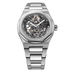 Girard-Perregaux Laureato Skeleton 42 mm Transparent Dial Stainless Steel Bracelet 81015-11-001-11A