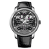Girard-Perregaux Neo Bridges 45 mm Transparent Dial Titanium   Leather Strap 84000-21-001-BB6A