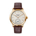 Glashutte Original Alfred Helwig Tourbillon 1920 40 mm Silver Dial 18k Rose Gold Louisiana   Leather Strap, Brown 1-54-01-01-01-01