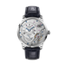 Glashutte Original Pano Matic Inverse 42 mm Grey  Dial Platinum Louisiana   Leather Strap, Blue 1-91-03-01-03-61