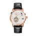 Glashutte Original PanoLunarTourbillon 40 mm Silver  Dial Red Gold Louisiana   Leather Strap, Black 1-93-02-05-05-04