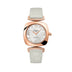 Glashutte Original Pavonina 31 mm Mother-Of-Pearl White Dial Red Gold Louisiana Leather Strap 1-03-02-04-05-30