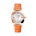 Glashutte Original Pavonina 31 mm Mother-Of-Pearl White Dial Red Gold Louisiana Leather Strap 1-03-02-05-05-31