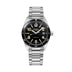 Glashutte Original SeaQ 39.50 mm Black Dial Stainless Steel Metal Bracelet 1-39-11-06-80-70
