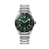 Glashutte Original SeaQ 39.50 mm Green Dial Stainless Steel Metal Bracelet 1-39-11-13-83-70