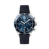 Glashutte Original SeaQ Chronograph 43.20 mm Blue Dial Stainless Steel Synthetic Strap Blue 1-37-23-02-81-36