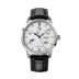 Glashutte Original Senator Excellence Perpetual Calendar 42 mm Silver Dial Stainless Steel Louisiana   Leather Strap, Black 1-36-02-01-02-61