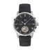 Glashutte Original Senator Tourbillon 42 mm Black Dial White Gold Louisiana   Nubuk Leather Strap, Grey 1-94-03-04-04-04