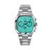 Glashutte Original Seventies Chronograph Panorama Date 40 mm Swimming Pool Dial Stainless Steel Metal Bracelet 1-37-02-16-02-70