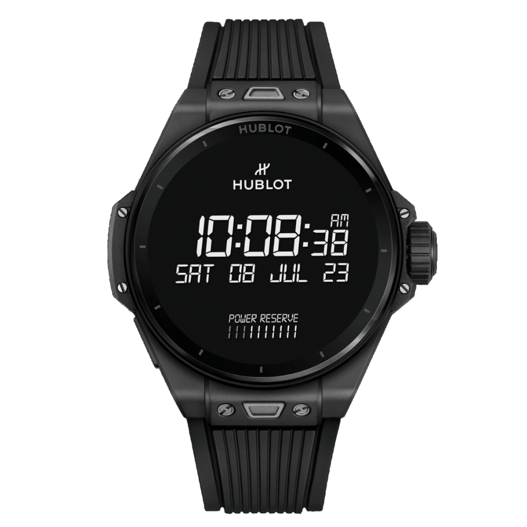 HUBLOT Big Bang e Gen3 Black Magic 44 mm Digital Dial Polished Black Ceramic Rubber Strap 450.CI.1100.RX - WATCHXNYC