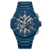 HUBLOT Big Bang Integrated Blue Ceramic 42 mm Transparent Dial Polished Blue Ceramic Bracelet 451.EX.5123.EX