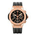HUBLOT Big Bang Original Gold 44 mm Black Dial Polished 18K 5N Gold Rubber Strap 301.PX.130.RX