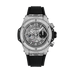 HUBLOT Big Bang Unico Titanium Jewellery 42 mm Transparent Dial with Diamonds Polished Titanium Rubber Strap 441.NX.1171.RX.0904