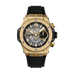 HUBLOT Big Bang Unico Yellow Gold 42 mm Transparent Dial Polished 18K Yellow Gold Rubber Strap 441.VX.1131.RX