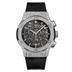 Hublot Classic Fusion Aerofusion Titanium Pavé 45 mm Transparent Dial with Diamonds Polished Titanium   Leather Strap 525.NX.0170.LR.1704