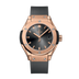 HUBLOT Classic Fusion Racing Grey King Gold 29 mm Grey Dial Polished 18K King Gold Rubber Strap 591.OX.7080.RX