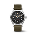 IWC Schaffhausen Pilot’s Watch Automatic Spitfire 39 mm Black Dial Stainless Steel Green Textile Strap IW326805
