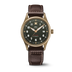 IWC Schaffhausen Pilot’s Watch Automatic Spitfire 39 mm Green Dial Bronze Brown Strap IW326806
