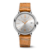 IWC Schaffhausen Portofino Automatic 37 mm Silver Dial Stainless Steel Light Brown Leather Strap IW458101