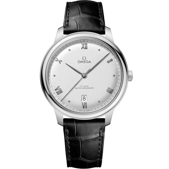 Omega De Ville Prestige 40 mm Silver Dial Stainless Steel Strap 434.13.40.20.02.001 - WATCHXNYC