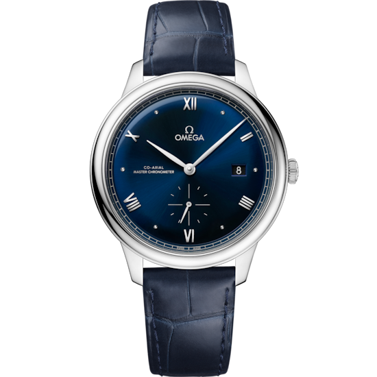 Omega De Ville Prestige 41 mm Blue Dial Stainless Steel Strap 434.13.41.20.03.001 - WATCHXNYC