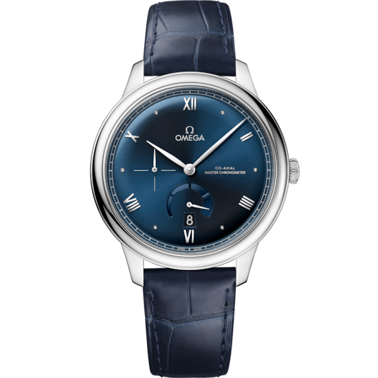 Omega De Ville Prestige 41 mm Blue Dial Stainless Steel Strap 434.13.41.21.03.002 - WATCHXNYC