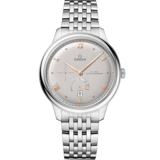 Omega De Ville Prestige 41 mm Grey Dial Stainless Steel Bracelet 434.10.41.21.06.001 - WATCHXNYC