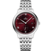 Omega De Ville Prestige 41 mm Red Dial Stainless Steel Bracelet 434.10.41.20.11.001