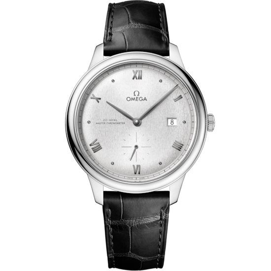 Omega De Ville Prestige 41 mm Silver Dial Stainless Steel Strap 434.13.41.20.02.001 - WATCHXNYC
