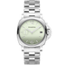 Panerai Luminor Due Pastello 38 mm Light Green Dial Polished Steel Polished And Brushed Steel Bracelet PAM01311