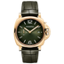 Panerai Luminor Due Yellow Gold 42 mm Green Dial 18K Yellow Gold   Leather Strap PAM01423