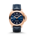 Panerai Luminor Marina Goldtech™ 44 mm Blue Dial Brushed Panerai Goldtech™   Dark Blue Leather Strap  PAM01112