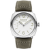 Panerai Radiomir Officine 45 mm White Dial Polished Stainless Steel   Leather Strap PAM01384