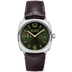 Panerai Radiomir Quaranta 40 mm Green Dial Polished Stainless Steel   Leather Strap PAM01573