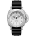 Panerai Submersible 42 mm White Dial Brushed Steel Caoutchouc Black Strap PAM02223
