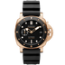 Panerai Submersible Goldtech™ 42 mm Black Dial Brushed Panerai Goldtech Caoutchouc Black Strap PAM02164