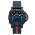 Panerai Submersible Luna Rossa Carbotech™ 42 mm Blue Dial Carbotech™ Rubber Strap PAM01563