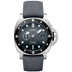 Panerai Submersible QuarantaQuattro Grigio Roccia 44 mm Black Dial Brushed Steel Recycled PET Grey Strap PAM01288