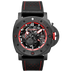 Panerai Submersible S Brabus Experience edition 47 mm Transparent Dial Carbotech Calf Rubber Bi-Material Black Strap PAM01285