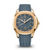 Patek Philippe  Aquanaut 38.8 mm Blue Dial 18K Rose Gold Rubber Strap 5269R-001
