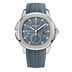Patek Philippe  Aquanaut 40.8 mm Grey Dial 18K White Gold Rubber Strap 5164G-001