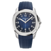 Patek Philippe  Aquanaut 42.2 mm Blue Dial 18K White Gold Rubber Strap 5168G-001