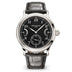 Patek Philippe Black Glazed Enamel Dial Platinum Case   Black Leather 44.8 mm 6301P-001