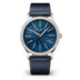 Patek Philippe Calatrava 35 mm Blue Dial with Diamonds 18K White Gold   Leather Strap 4997/200G-001