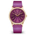 Patek Philippe Calatrava Joaillerie Lacquered Purple Textured Dial Rose Gold Case   Purple Strap 35 mm 4997-200R-001