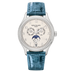 Patek Philippe Complications 38 mm Silver Dial with Diamonds 18K White Gold   Leather Strap 4947G-010